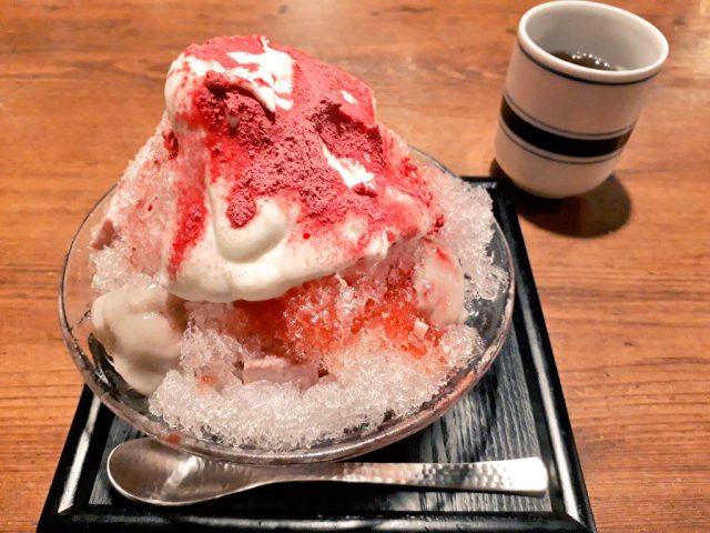 鶏鬨新川店かき氷